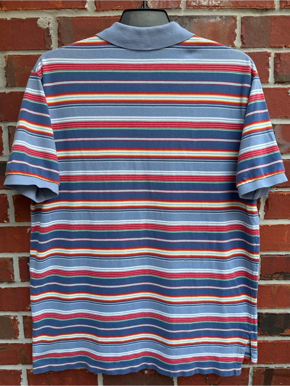 Polo Ralph Lauren Men’s XL Multicolored Multi-Stripe Short Sleeve Polo Shirt P1